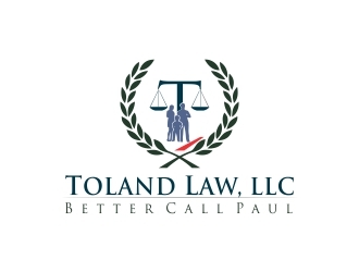 Toland Law, LLC logo design by crearts