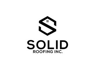 Solid Roofing Inc. logo design by bougalla005