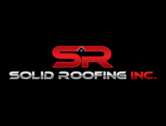 Solid Roofing Inc. logo design by empab