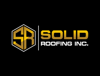Solid Roofing Inc. logo design by done