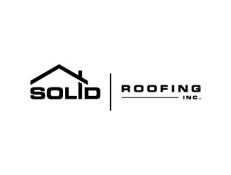 Solid Roofing Inc. logo design by maserik