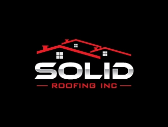 Solid Roofing Inc. logo design by zakdesign700