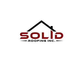 Solid Roofing Inc. logo design by semar