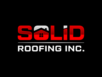 Solid Roofing Inc. logo design by ingepro