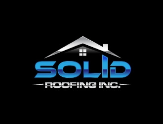 Solid Roofing Inc. logo design by usef44