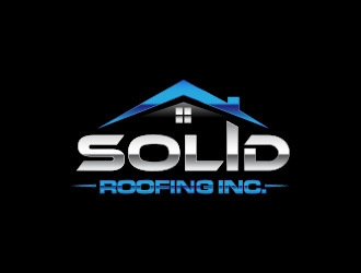 Solid Roofing Inc. logo design by usef44