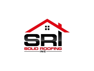Solid Roofing Inc. logo design by MUSANG