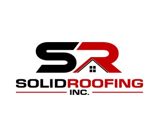 Solid Roofing Inc. logo design by MarkindDesign