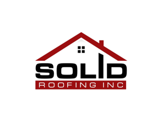 Solid Roofing Inc. logo design by sheilavalencia