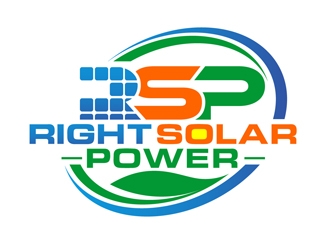 Right Solar Power logo design by DreamLogoDesign
