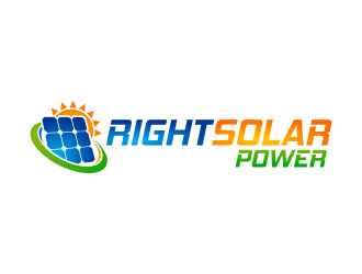 Right Solar Power logo design by Panara