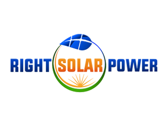 Right Solar Power logo design by megalogos