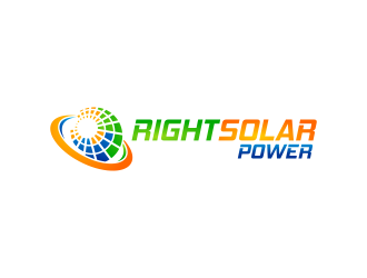 Right Solar Power logo design by Panara