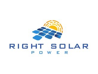 Right Solar Power logo design by mrdesign