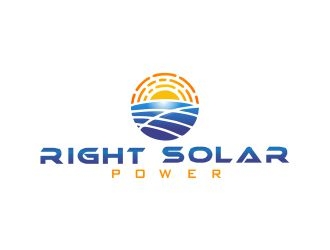 Right Solar Power logo design by mrdesign