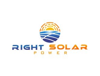 Right Solar Power logo design by mrdesign