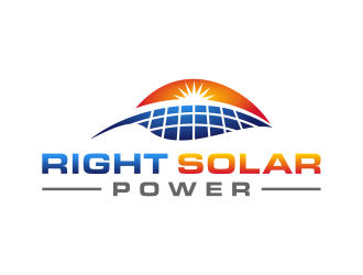 Right Solar Power logo design by cintoko