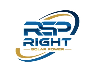 Right Solar Power logo design by zakdesign700