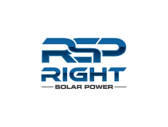 Right Solar Power logo design by zakdesign700