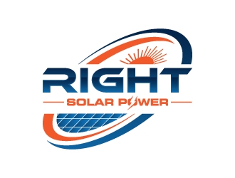 Right Solar Power logo design by zakdesign700