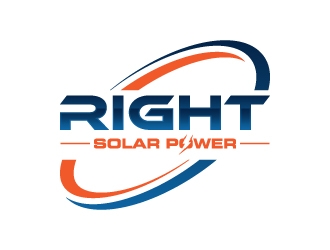 Right Solar Power logo design by zakdesign700