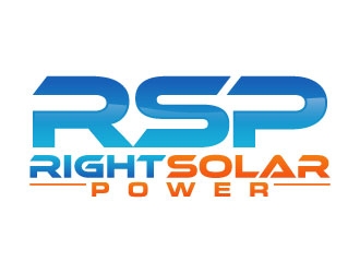 Right Solar Power logo design by daywalker