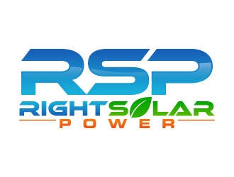 Right Solar Power logo design by daywalker