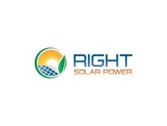 Right Solar Power logo design by pradikas31