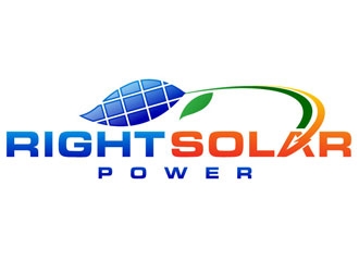 Right Solar Power logo design by logoguy
