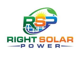 Right Solar Power logo design by logoguy