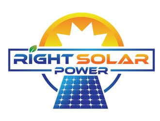 Right Solar Power logo design by logoguy