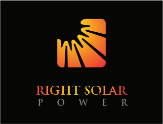 Right Solar Power logo design by up2date