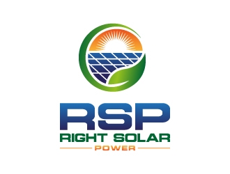 Right Solar Power logo design by MUSANG