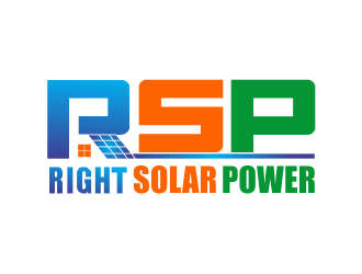 Right Solar Power logo design by giphone