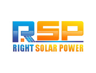 Right Solar Power logo design by giphone