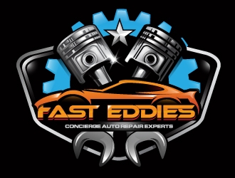 Fast Eddies Concierge Auto Repair Experts logo design by dorijo