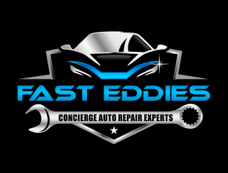 Fast Eddies Concierge Auto Repair Experts logo design by Hidayat