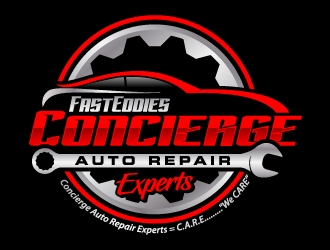 Fast Eddies Concierge Auto Repair Experts logo design by jaize