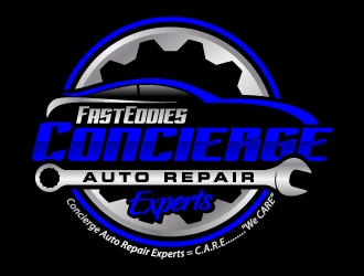 Fast Eddies Concierge Auto Repair Experts logo design by jaize