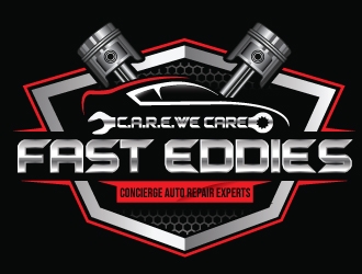 Fast Eddies Concierge Auto Repair Experts logo design by Upoops