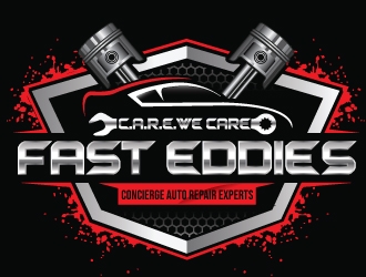Fast Eddies Concierge Auto Repair Experts logo design by Upoops