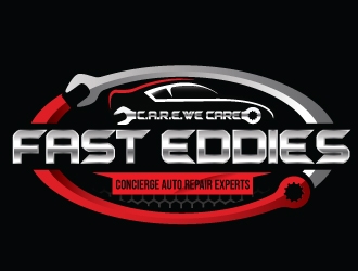Fast Eddies Concierge Auto Repair Experts logo design by Upoops