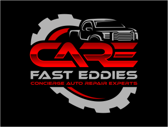 Fast Eddies Concierge Auto Repair Experts logo design by cintoko
