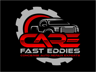 Fast Eddies Concierge Auto Repair Experts logo design by cintoko