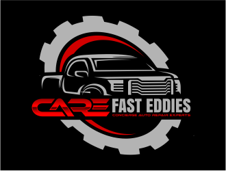 Fast Eddies Concierge Auto Repair Experts logo design by cintoko