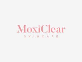 MoxiClear Skincare logo design by HeGel