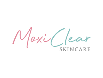 MoxiClear Skincare logo design by lexipej