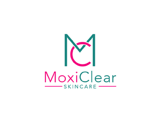 MoxiClear Skincare logo design by ingepro