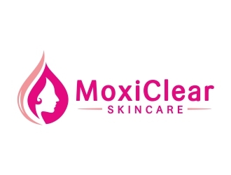 MoxiClear Skincare logo design by ruki