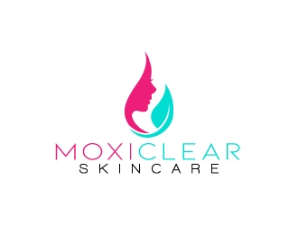 MoxiClear Skincare logo design by jaize